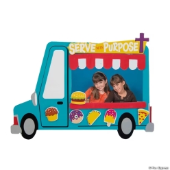 Food Truck VBS Picture Frame Craft Kit-12Pk